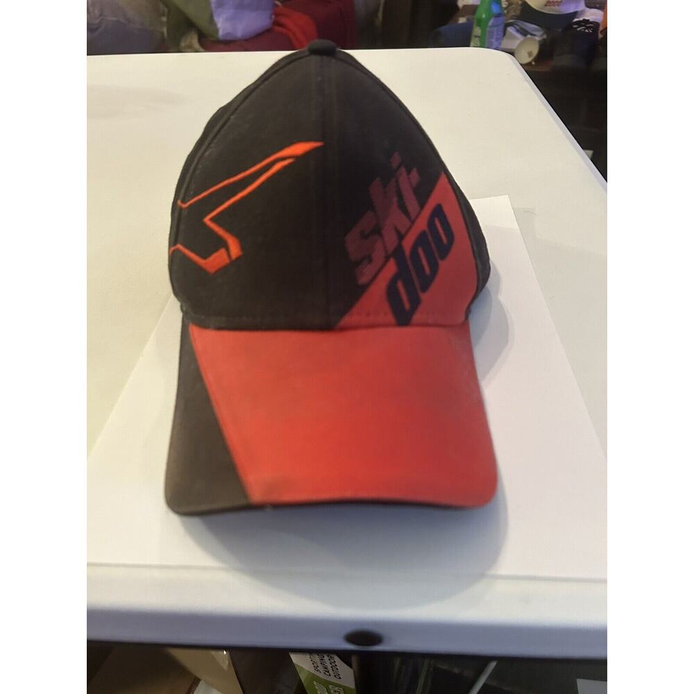 Ski Doo Black And Red Hat